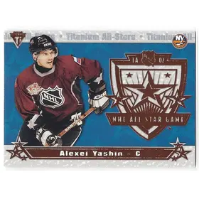 2001-02 Titanium All-Stars #14 Alexei Yashin