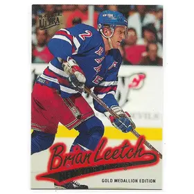 1996-97 Ultra Gold Medallion #G-108 Brian Leetch
