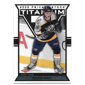 2002-03 Titanium Retail #124 Adam Hall RC (1301/1475)