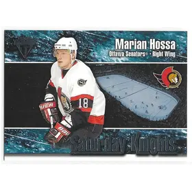 2002-03 Titanium Saturday Knights #6 Marian Hossa