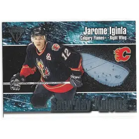 2002-03 Titanium Saturday Knights #1 Jarome Iginla