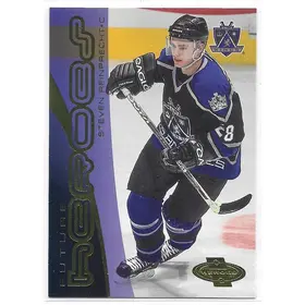 2000-01 UD Heroes #165 Steven Reinprecht RC