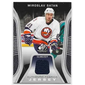 2006-07 SP Game Used Authentic Fabrics #AF-MI Miroslav Satan