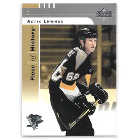 2002-03 Piece of History #72 Mario Lemieux