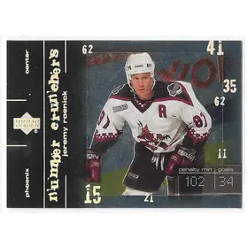 2000-01 Upper Deck Number Crunchers #NC6 Jeremy Roenick