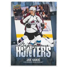 2008-09 Upper Deck Big Game Hunters #BGH-JS Joe Sakic SP
