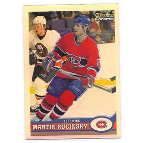 1999-00 OPC Chrome Refractor #166 Martin Rucinsky