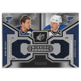 2005-06 SPx Winning Combos #WC-WT Doug Weight & Keith Tkachuk (078/350)
