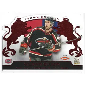 2002-03 Crown Royale Red #122 Sylvain Blouin RC (254/350)