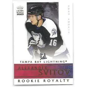 2002-03 Crown Royale Rookie Royalty #20 Alexander Svitov
