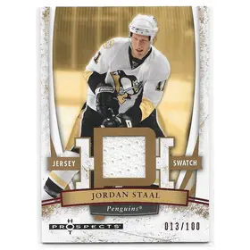 2007-08 Hot Prospects Red Hot #45 Jordan Staal (013/100)