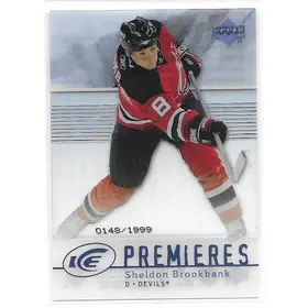 2007-08 Ice #103 Sheldon Brookbank RC (0148/1999)