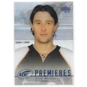 2007-08 Ice #106 Scott Munroe RC (0364/1999)