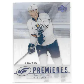 2007-08 Ice #144 Tom Gilbert RC (128/999)