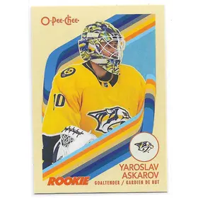 2023-24 O-Pee-Chee Retro #541 Yaroslav Askarov RC