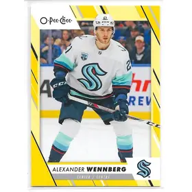 2023-24 O-Pee-Chee Yellow #280 Alexander Wennberg