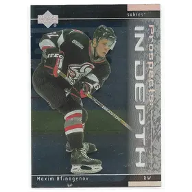 2000-01 Upper Deck Prospects In Depth #P2 Maxim Afinogenov
