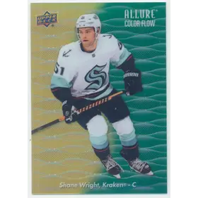 2023-24 ALLURE - SHANE WRIGHT #CF-11 COLOR FLOW YELLOW/GREEN