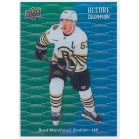 2023-24 ALLURE - BRAD MARCHAND #CF-20 COLOR FLOW GREEN/BLUE