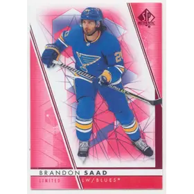 2022-23 SP AUTHENTIC - BRANDON SAAD #41 LIMITED RED