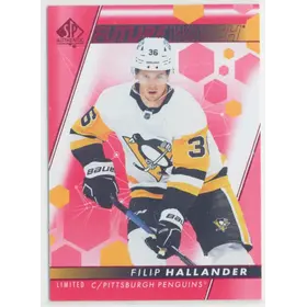 2022-23 SP AUTHENTIC - FILIP HALLANDER #133 FUTURE WATCH LIMITED RED