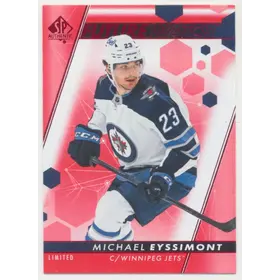 2022-23 SP AUTHENTIC - MICHAEL EYSSIMONT #138 FUTURE WATCH LIMITED RED