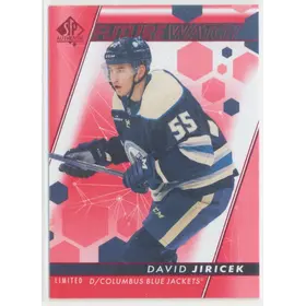 2022-23 SP AUTHENTIC - DAVID JIRICEK #151 FUTURE WATCH LIMITED RED