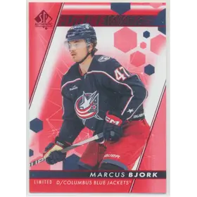 2022-23 SP AUTHENTIC - MARCUS BJORK #173 FUTURE WATCH LIMITED RED