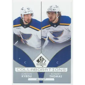 2022-23 SP AUTHENTIC - JORDAN KYROU/ROBERT THOMAS #C-22 COLLABORATIONS
