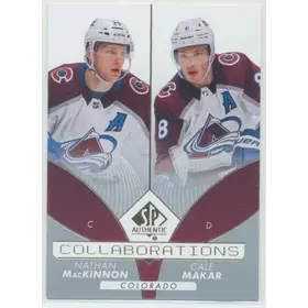 2022-23 SP AUTHENTIC - NATHAN MacKINNON/CALE MAKAR #C-10 COLLABORATIONS