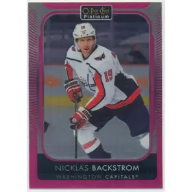 2021-22 O-PEE-CHEE PLATINUM - NICKLAS BACKSTROM #45 MATTE PINK