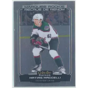 2022-23 O-PEE-CHEE PLATINUM - MATIAS MACCELLI #233 MARQUEE ROOKIE