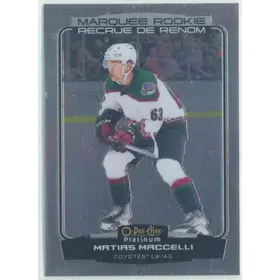 2022-23 O-PEE-CHEE PLATINUM - MATIAS MACCELLI #233 MARQUEE ROOKIE