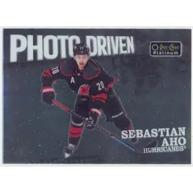 2022-23 O-PEE-CHEE PLATINUM - SEBASTIAN AHO #PD-5 PHOTO DRIVEN