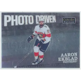 2022-23 O-PEE-CHEE PLATINUM - AARON EKBLAD #PD-12 PHOTO DRIVEN