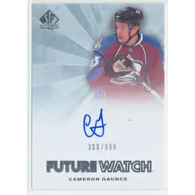 2011-12 SP AUTHENTIC - CAMERON GAUNCE #258 FUTURE WATCH 300/999