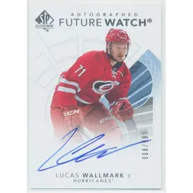2017-18 SP AUTHENTIC - LUCAS WALLMARK #126 FUTURE WATCH 908/999