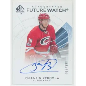2017-18 SP AUTHENTIC - VALENTIN ZYKOV #139 FUTURE WATCH 687/999