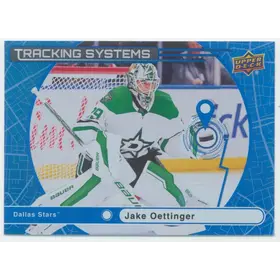 2025-26 UPPER DECK - JAKE OETTINGER #TS-19 TRACKING SYSTEMS