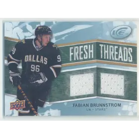 2008-09 UPPER DECK ICE - FABIAN BRUNNSTROM #FT-FB FRESH THREADS