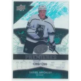 2018-19 UPPER DECK ICE - DANIEL BRICKLEY #64 ICE PREMIERES 1269/1299