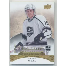 2021-22 UPPER DECK ICE - JORDAN WEAL #R-21 EXQUISITE ROOKIES 155/399