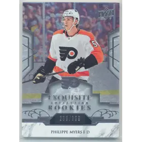 2019-20 UPPER DECK ICE - PHILIPPE MYERS #R19 EXQUISITE ROOKIES 236/399