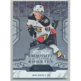 2019-20 UPPER DECK ICE - MAX JONES #R5 EXQUISITE ROOKIES 208/399
