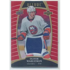 2019-20 ALLURE - OLIVER WAHLSTROM #98 RED RAINBOW JERSEY