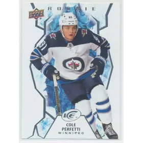 2021-22 UPPER DECK ICE - COLE PERFETTI #104 ROOKIE