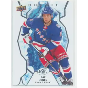 2021-22 UPPER DECK ICE - ZAC JONES #106 ROOKIE