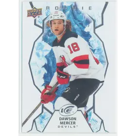 2021-22 UPPER DECK ICE - DAWSON MERCER #130 ROOKIE