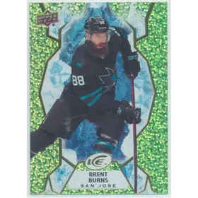 2021-22 UPPER DECK ICE - BRENT BURNS #45 GREEN
