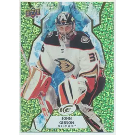 2021-22 UPPER DECK ICE - JOHN GIBSON #68 GREEN